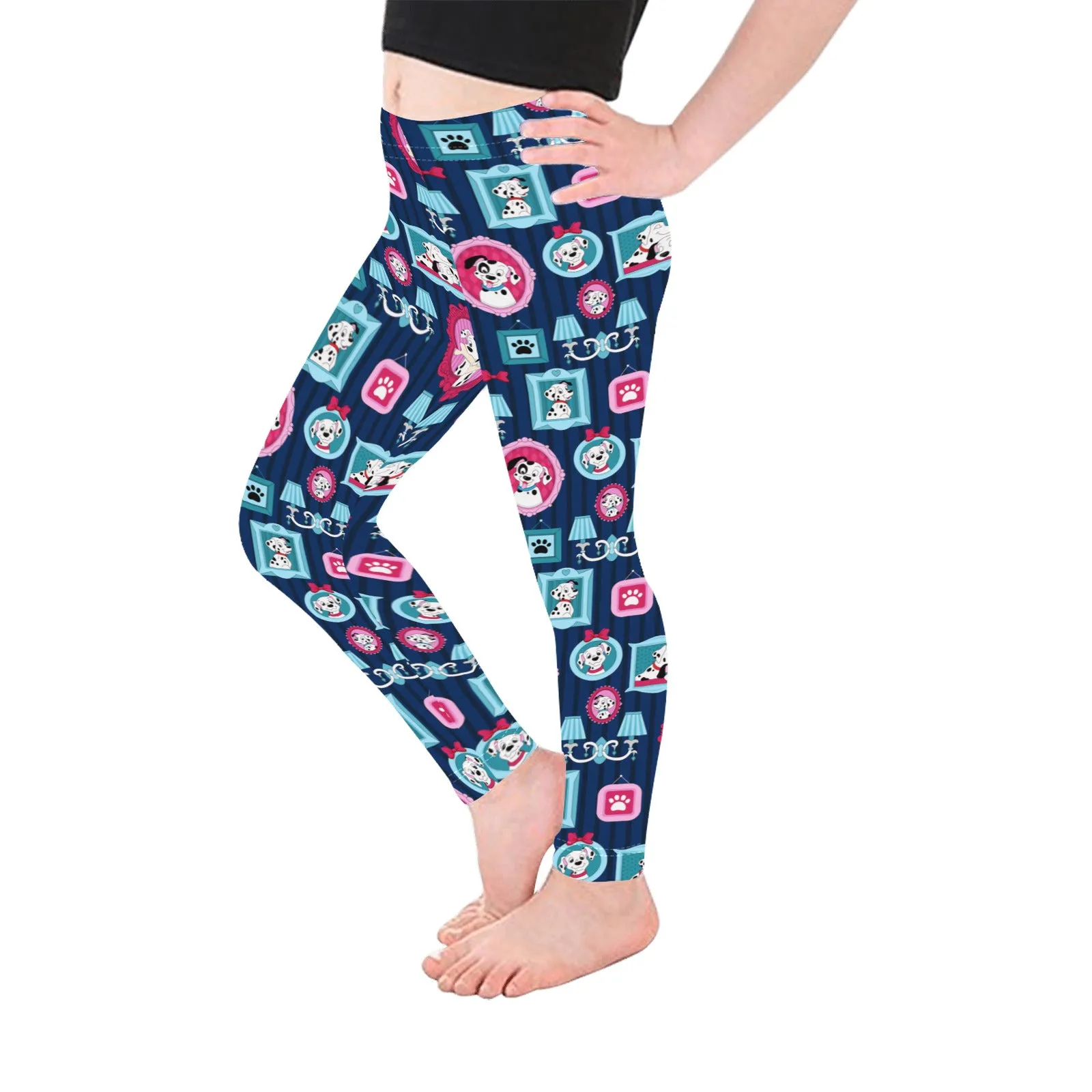 Disney 101 Dalmatians Dalmatian Frames Kid's Leggings