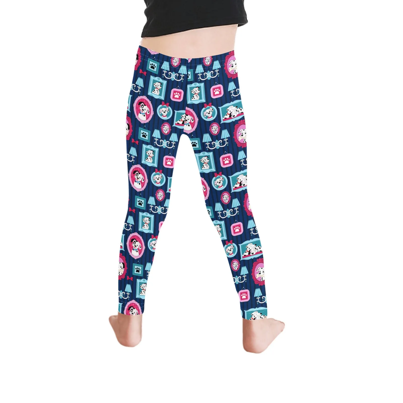 Disney 101 Dalmatians Dalmatian Frames Kid's Leggings