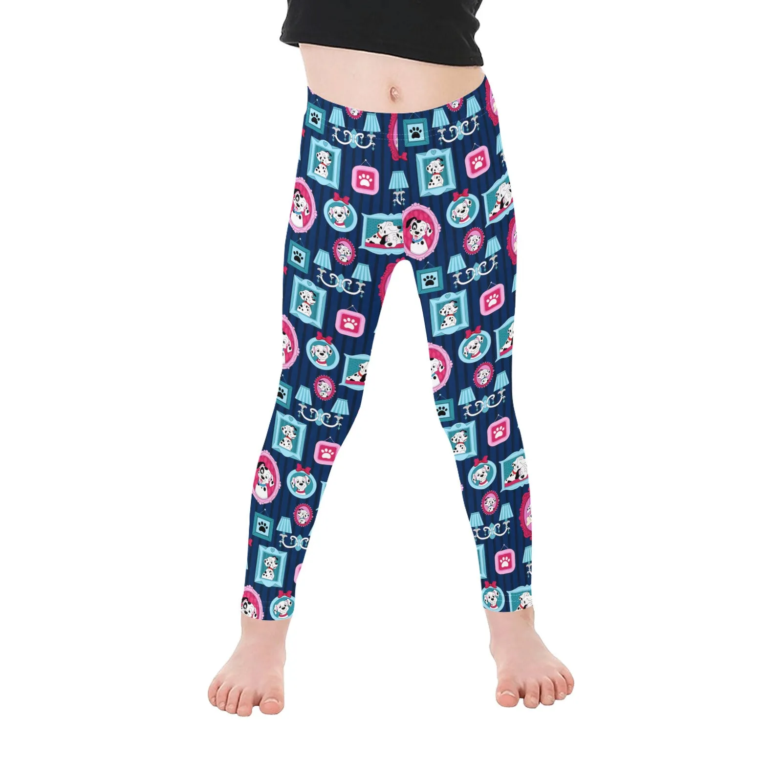 Disney 101 Dalmatians Dalmatian Frames Kid's Leggings