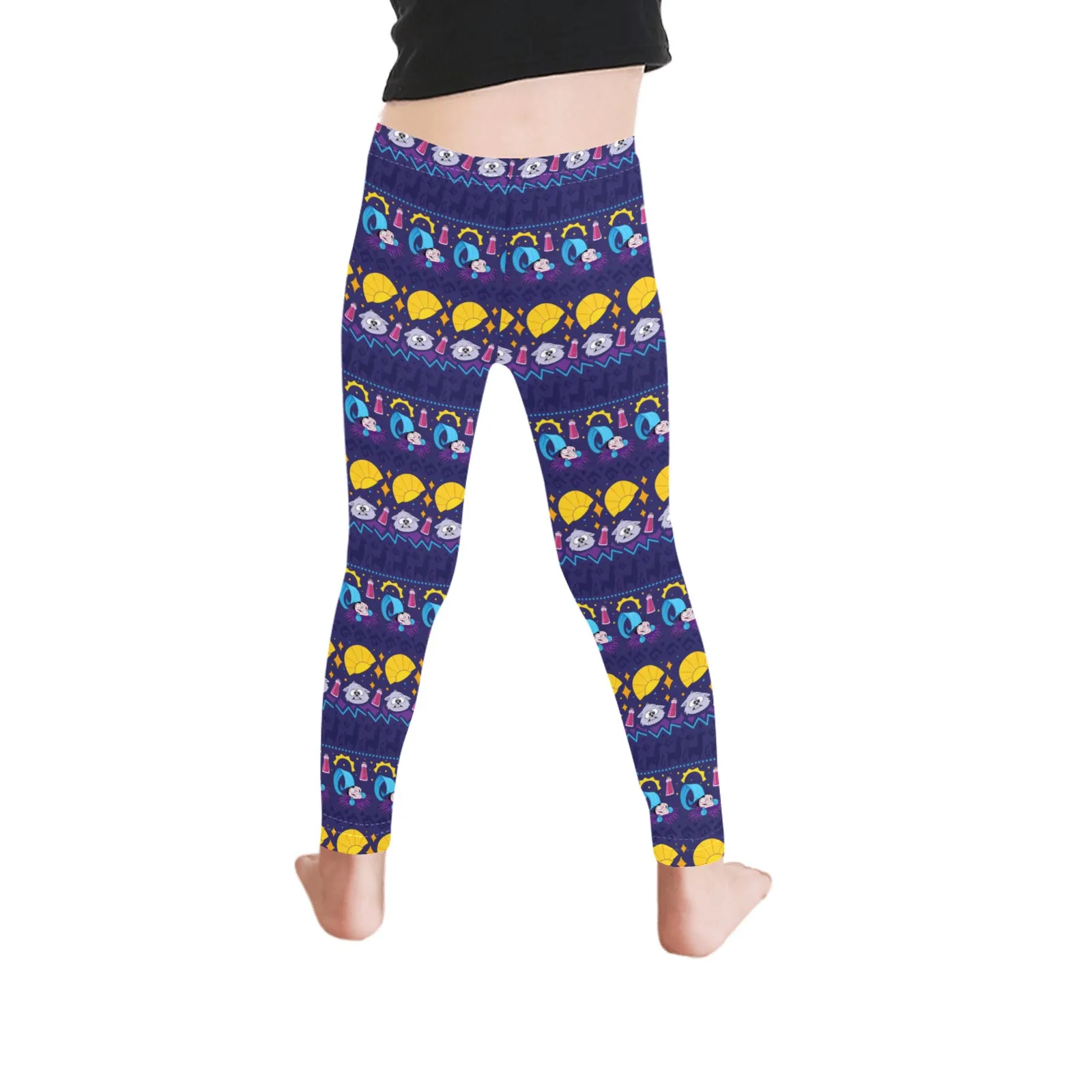 Disney Emporer's New Groove Emperor's Line Kid's Leggings