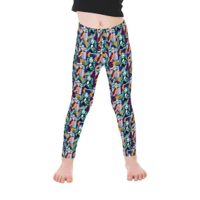 Disney Nightmare Before Christmas Stained Glass Kid's Leggings