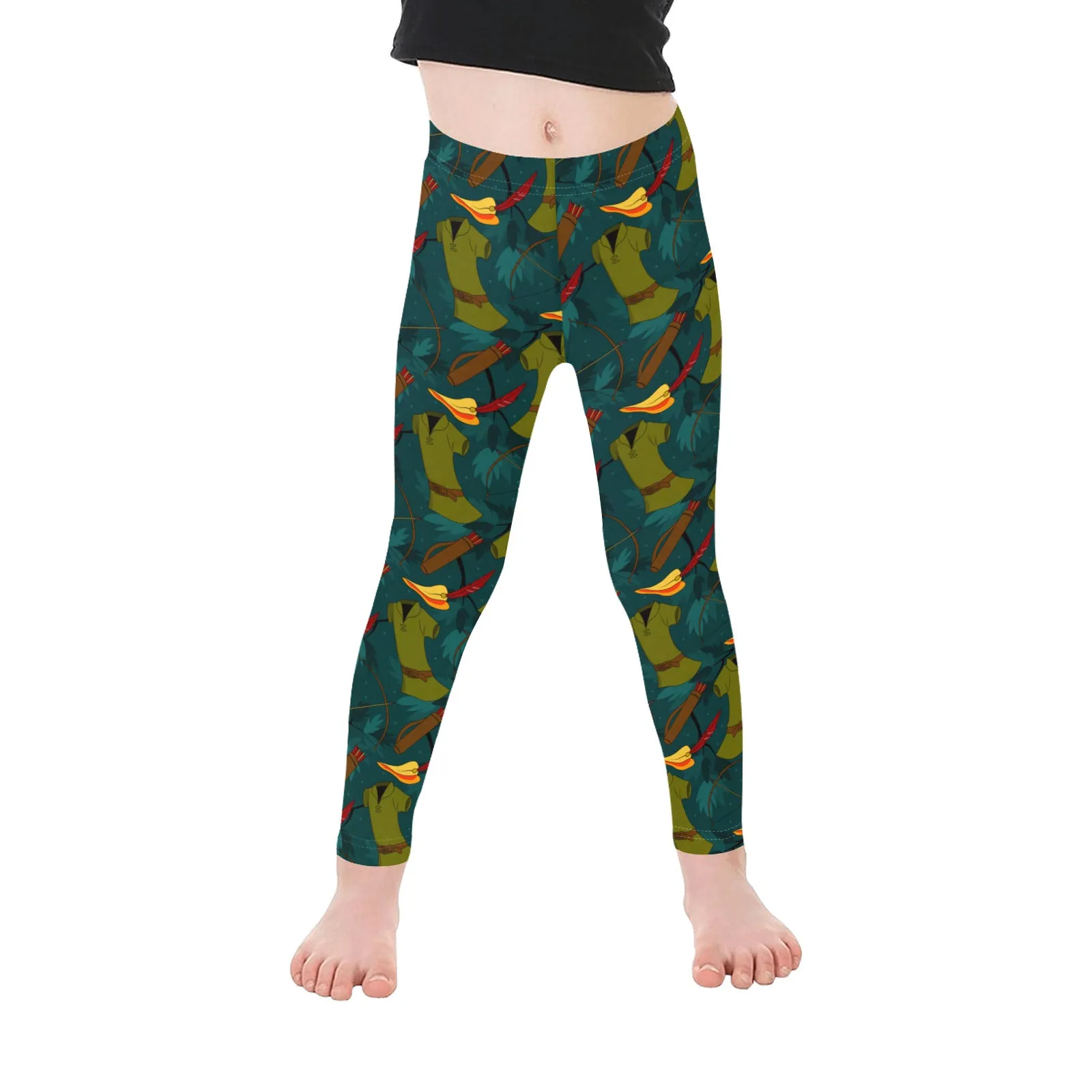 Disney Robin Hood Never Rob We Borrow Kid's Leggings