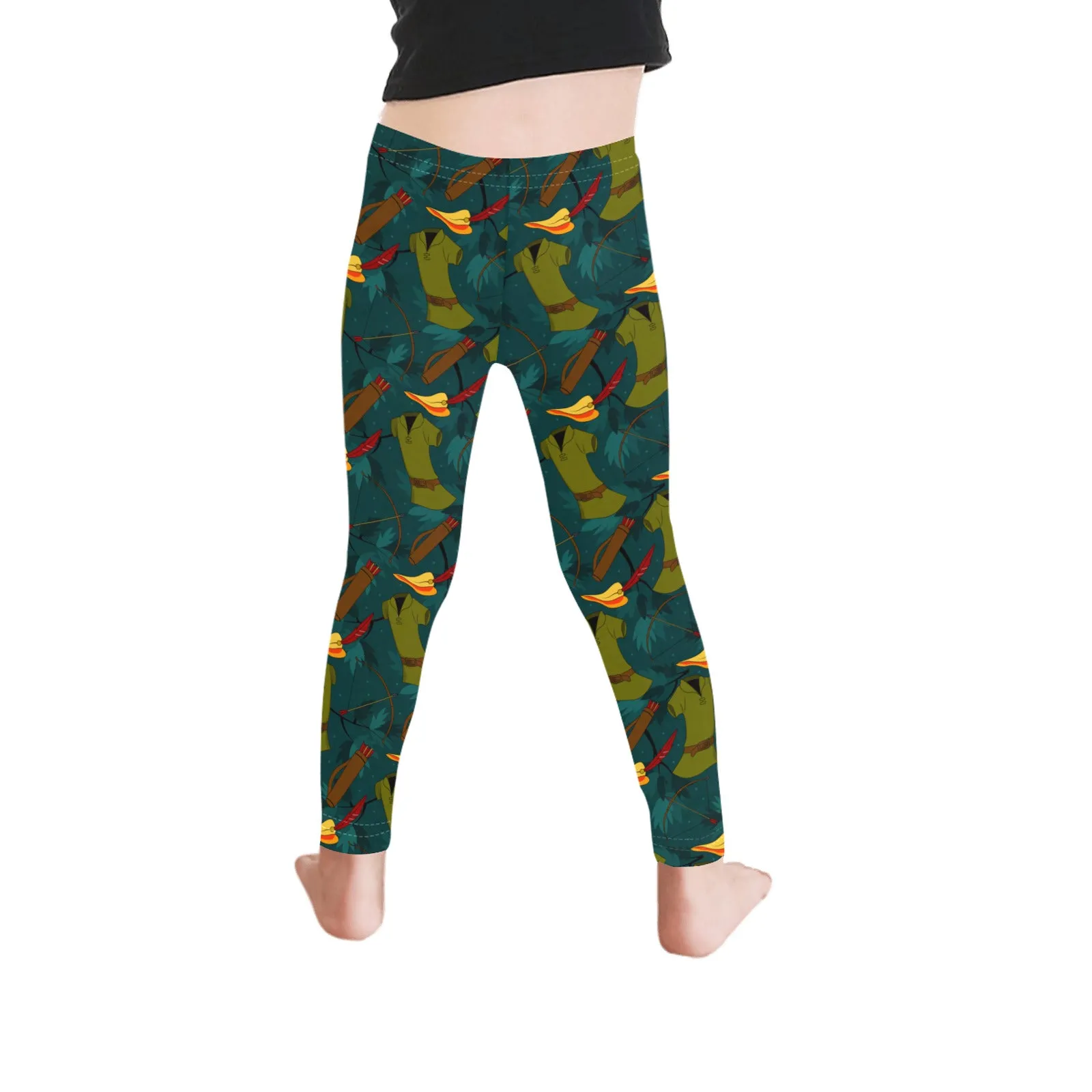 Disney Robin Hood Never Rob We Borrow Kid's Leggings