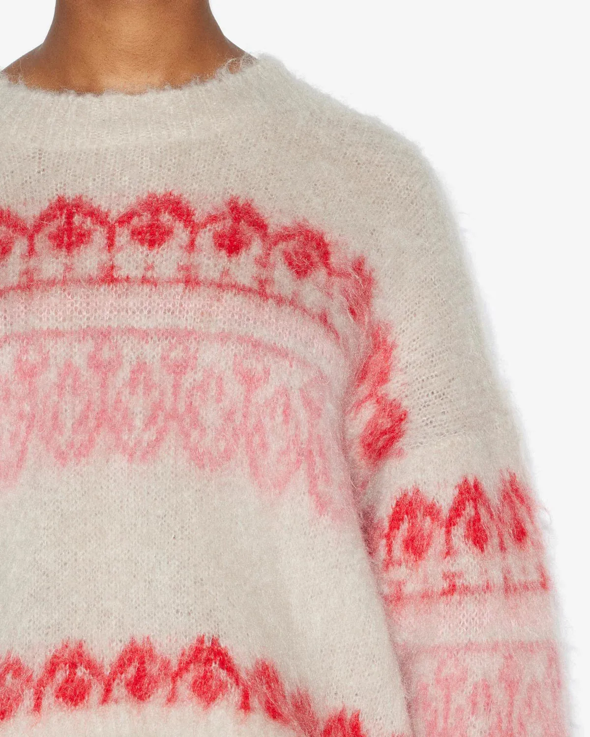 Dully Pullover in Raspberry
