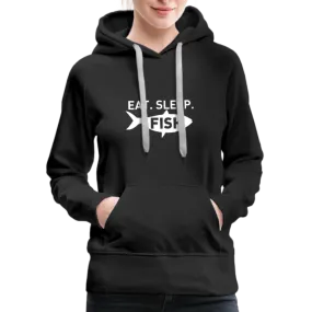 Eat Sleep Fish Women’s Premium Hoodie