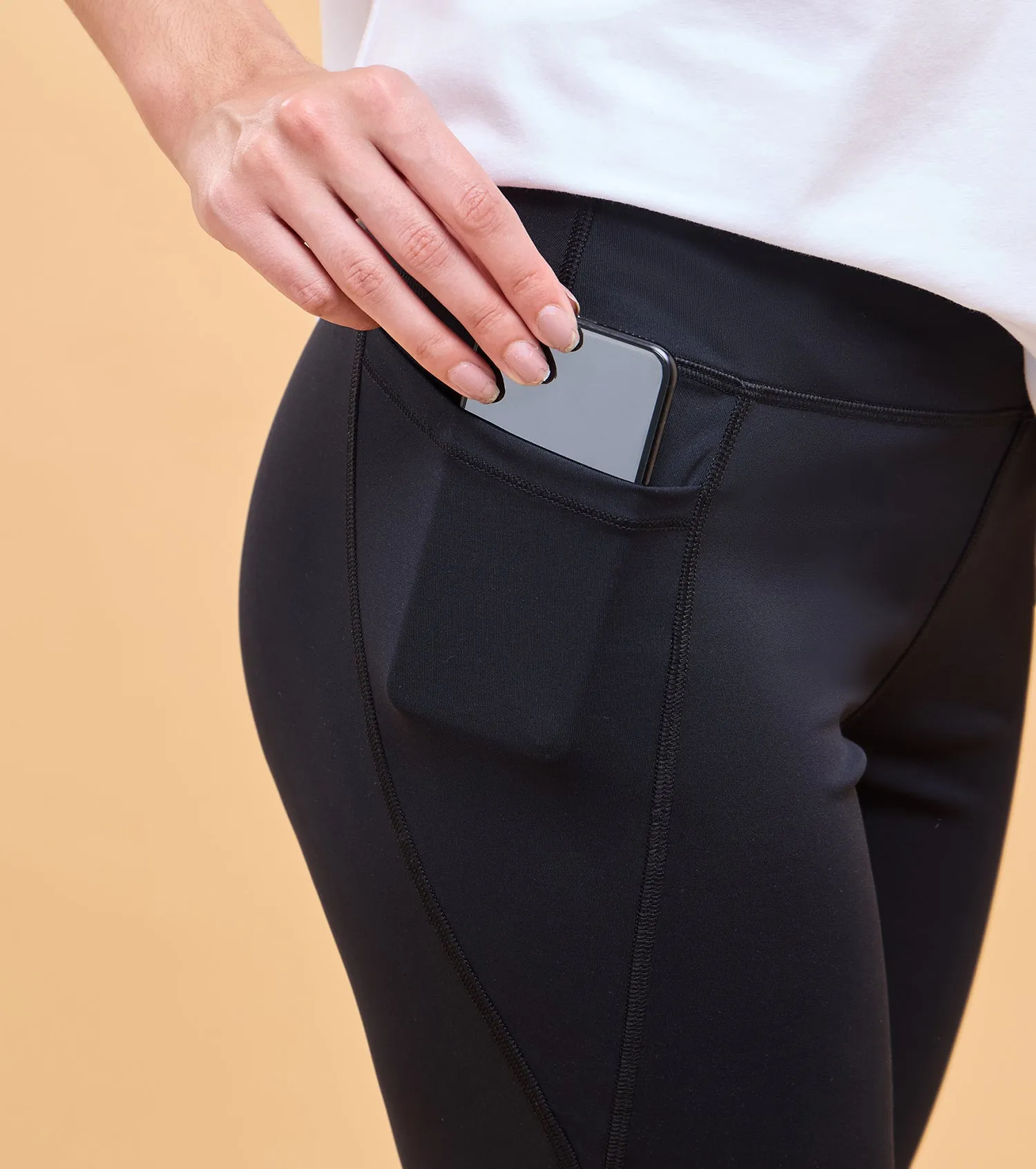 Enamor A402 Boot Cut Active Pant Dry Fit High Waist Workout Leggings