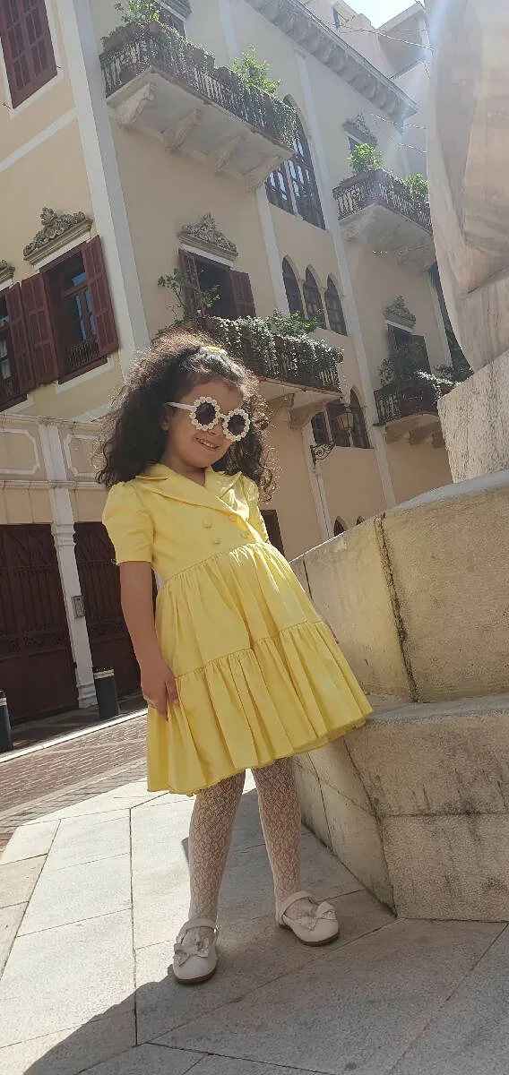 Enchanted Duo Gabardine Blazer Dress Kids