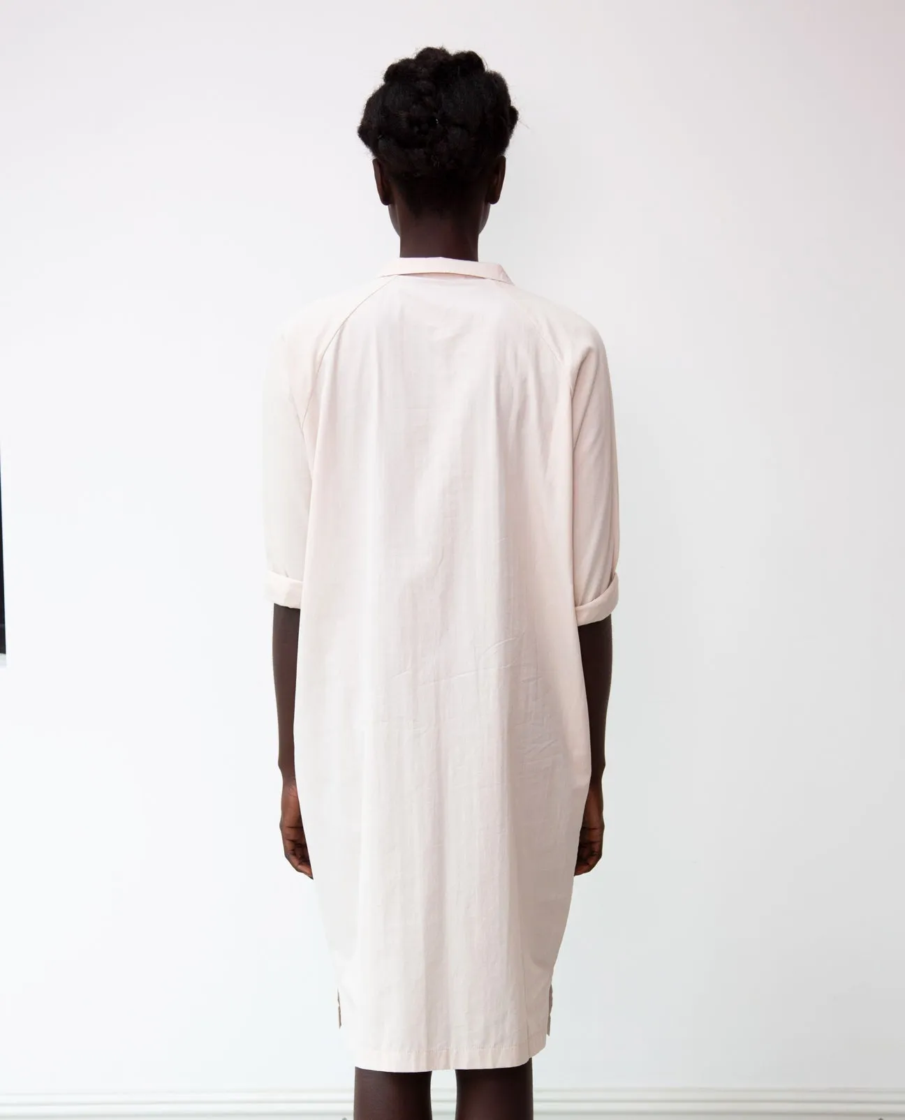 Etta Organic Cotton Dress In Beige