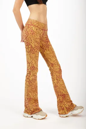 Feather Flares - Mustard Red