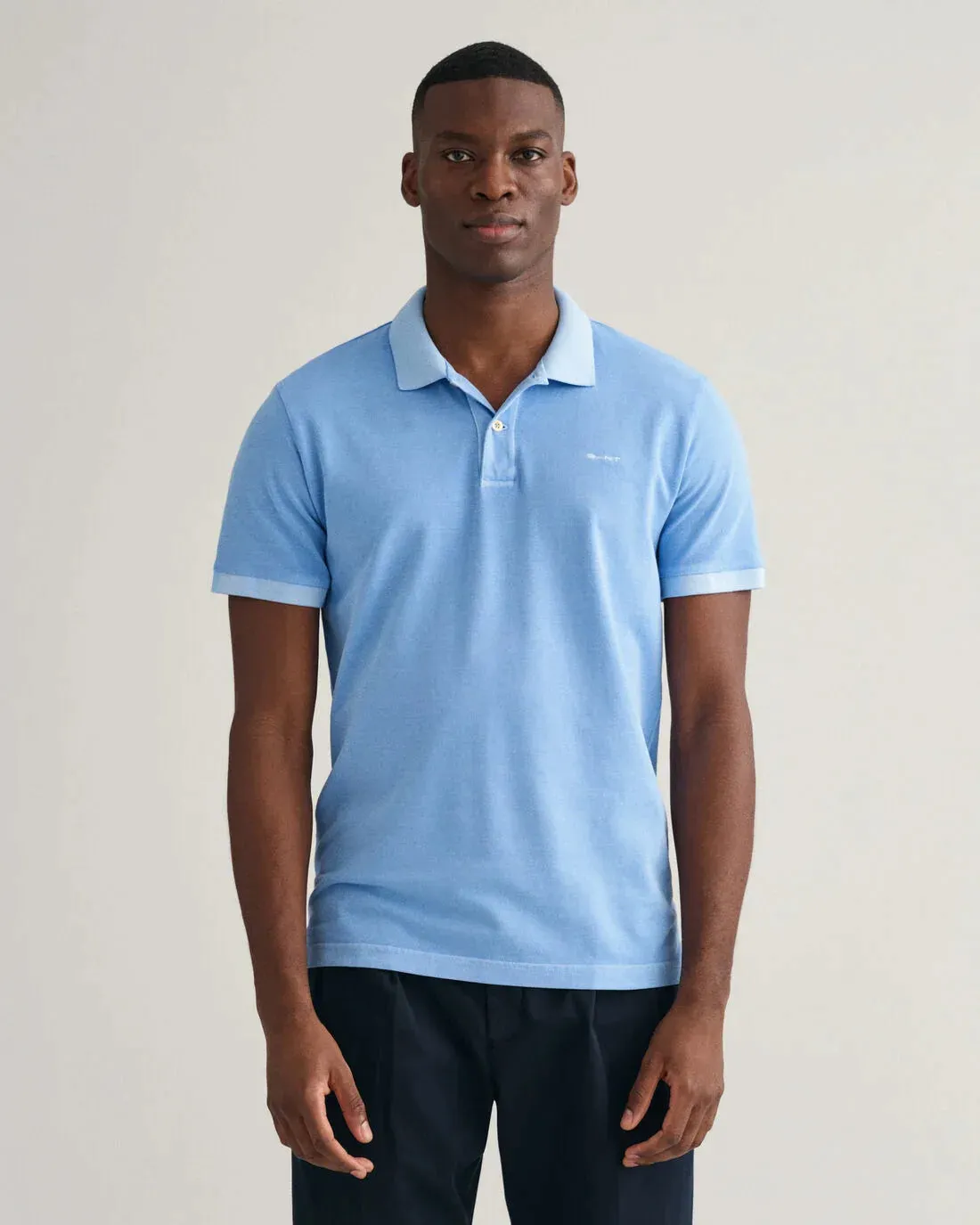 GANT - 3XL - Sunfaded Piqué Polo Shirt, Gentle Blue