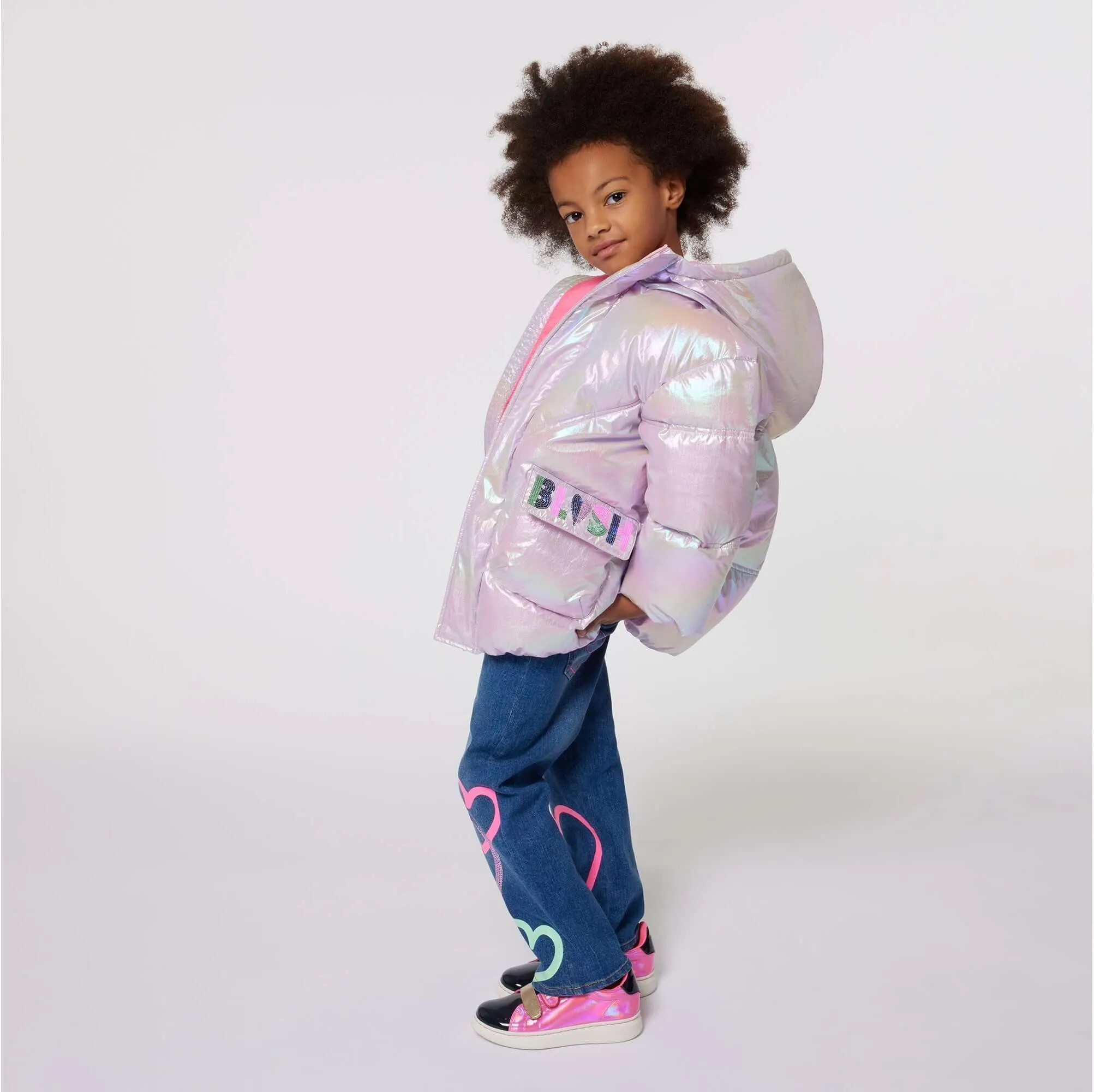 Girls Heart Denim Jeans