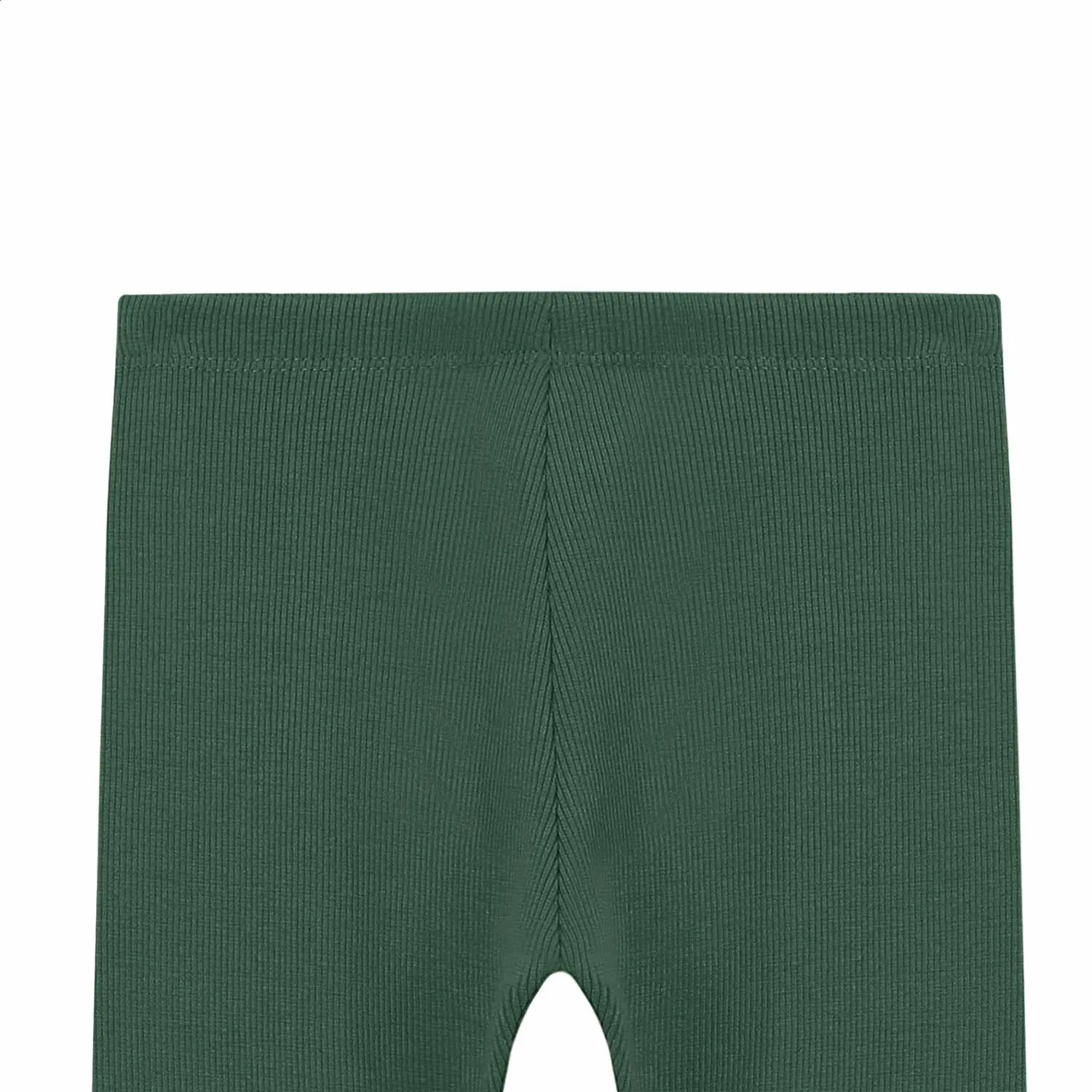 Green inner ( mock neck & leggings) for kids.