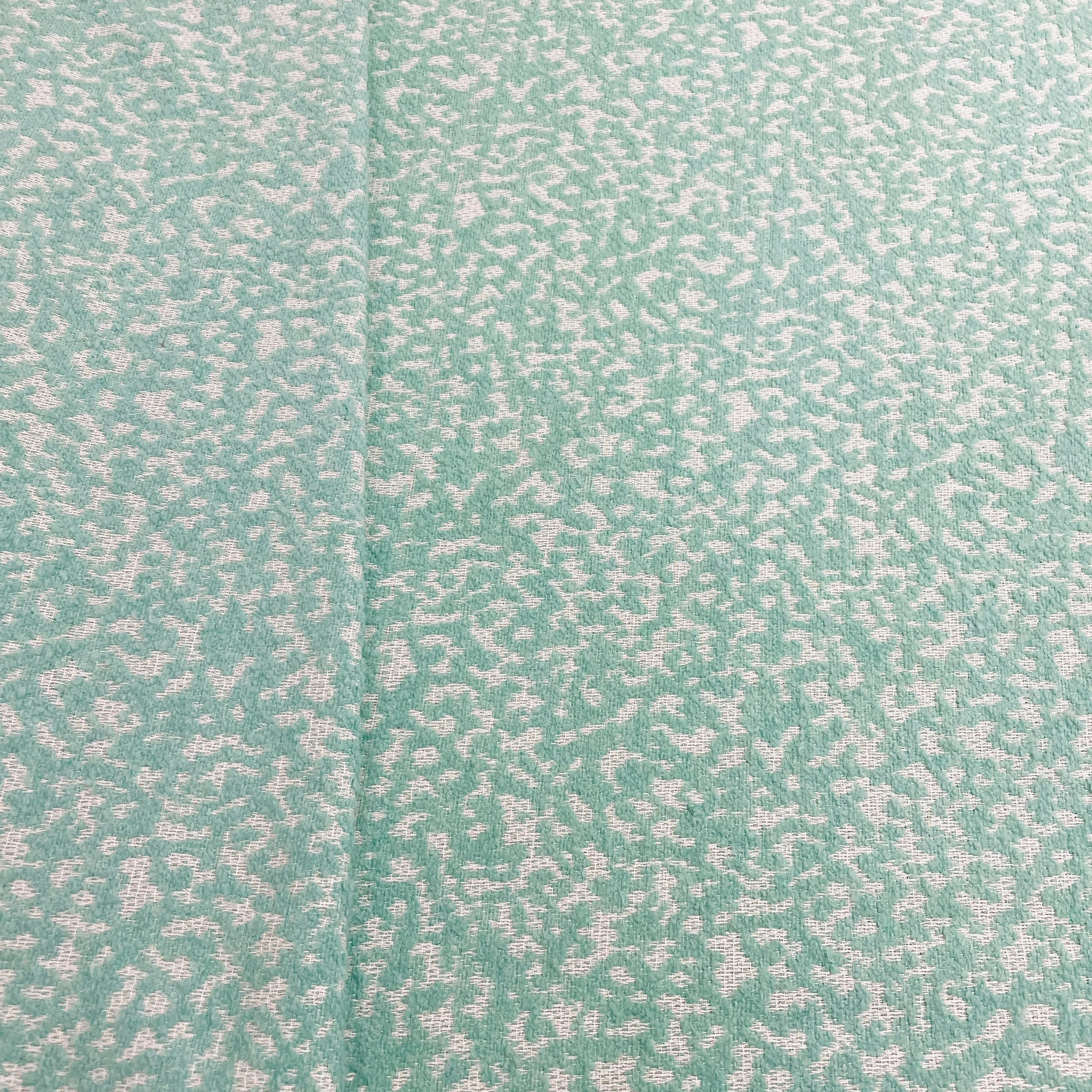 Green With Lurex Tweed Fabric 4