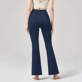 High-waist Flared Pants
