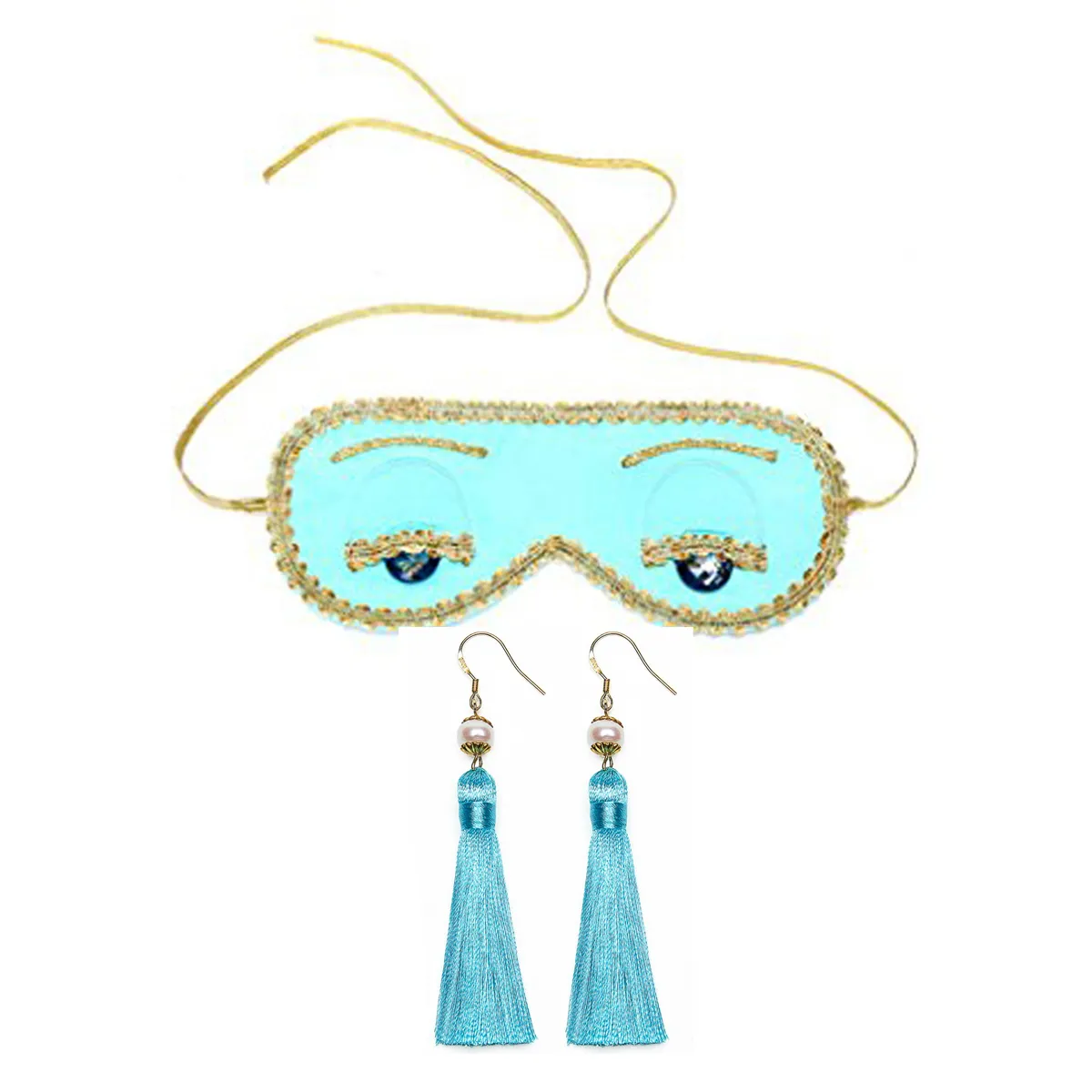 Holly Eye Cover & Earring Set Inspired By BAT