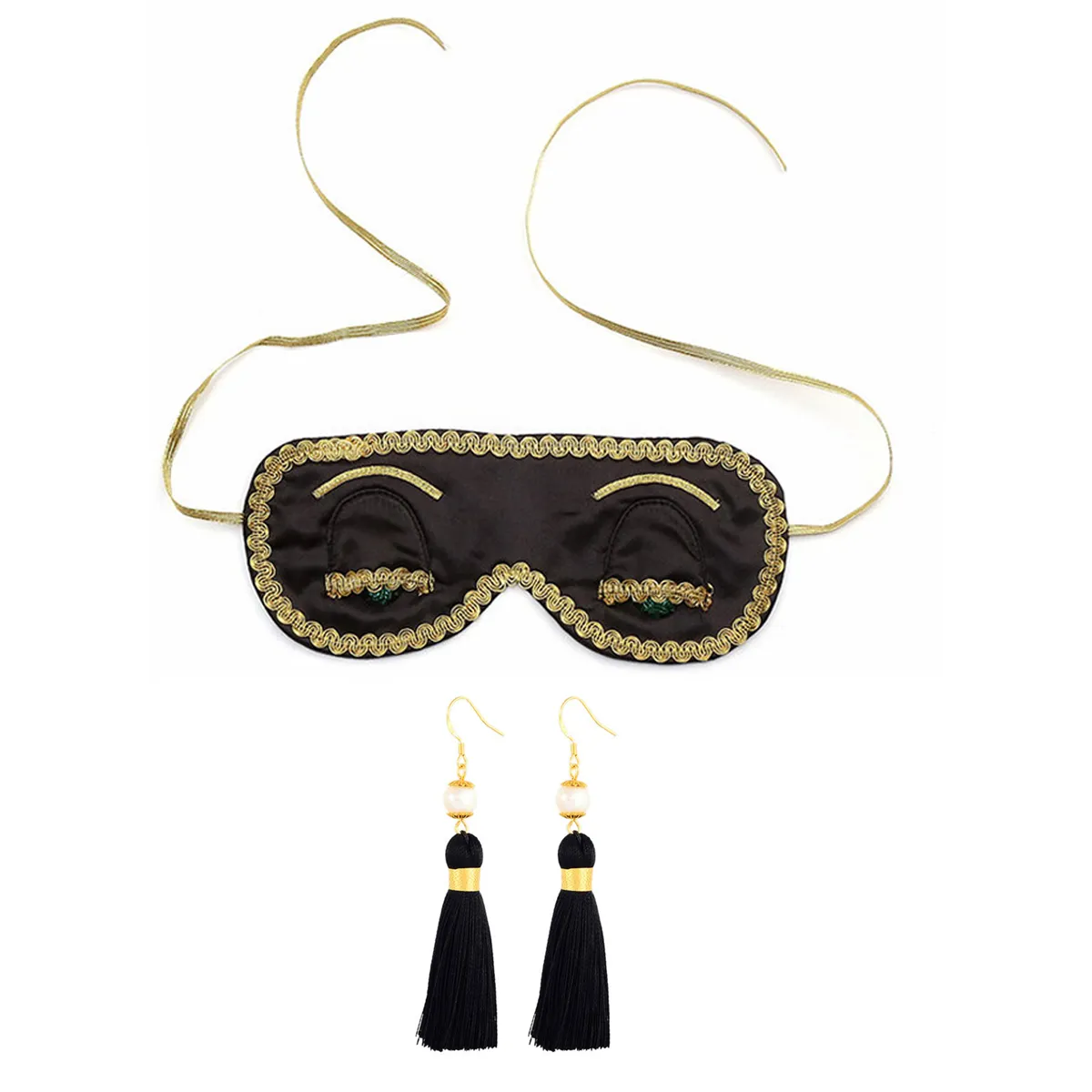 Holly Eye Cover & Earring Set Inspired By BAT
