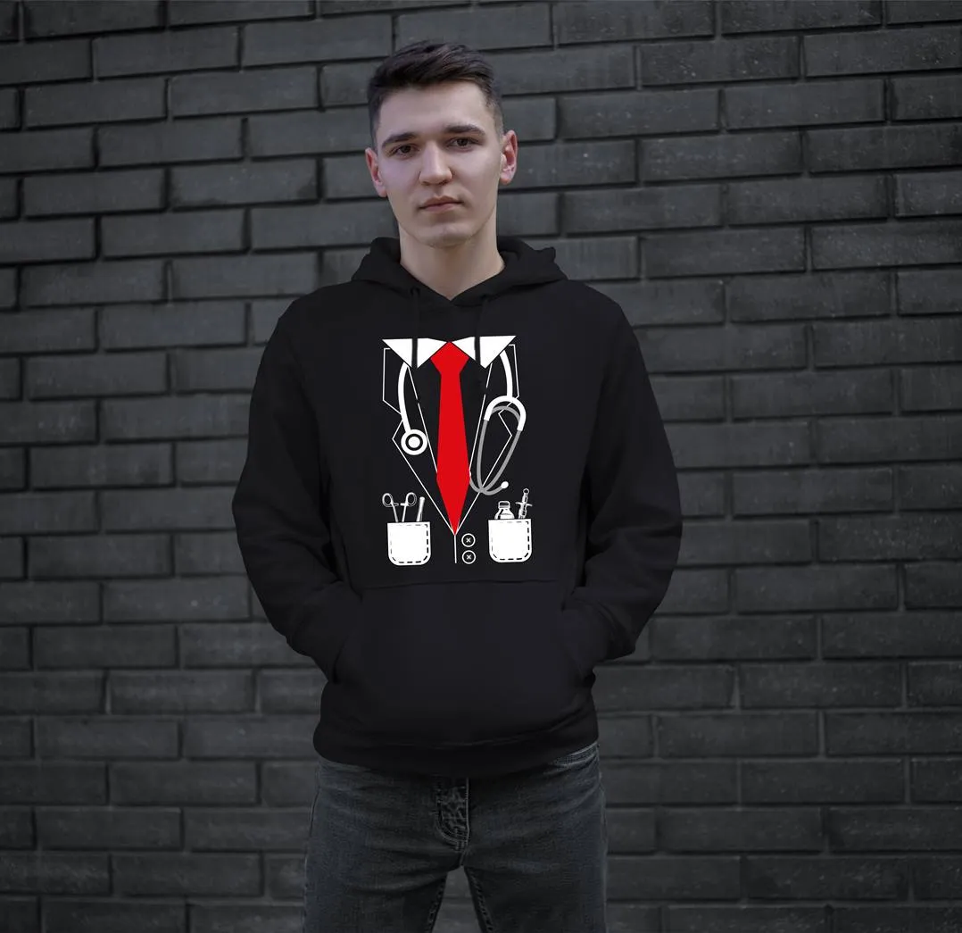 Hoodie - Arzt Kostüm (Motiv)