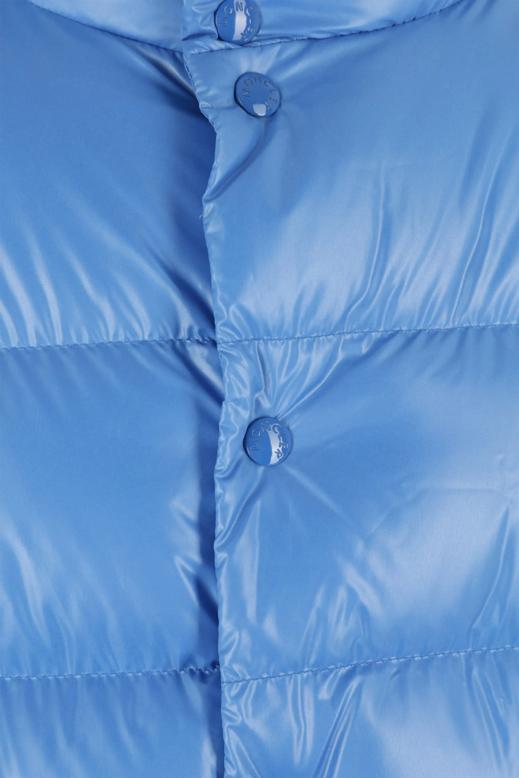 Iule shiny quilted nylon down jacket