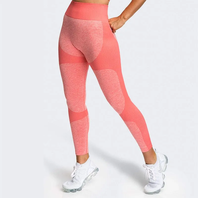 KittenAlarm - Mojoyce Seamless Push Up Leggings Women Gym Clothing Fitness Yoga Pants Workout High Waist Tights Sportswear Running Training Pant