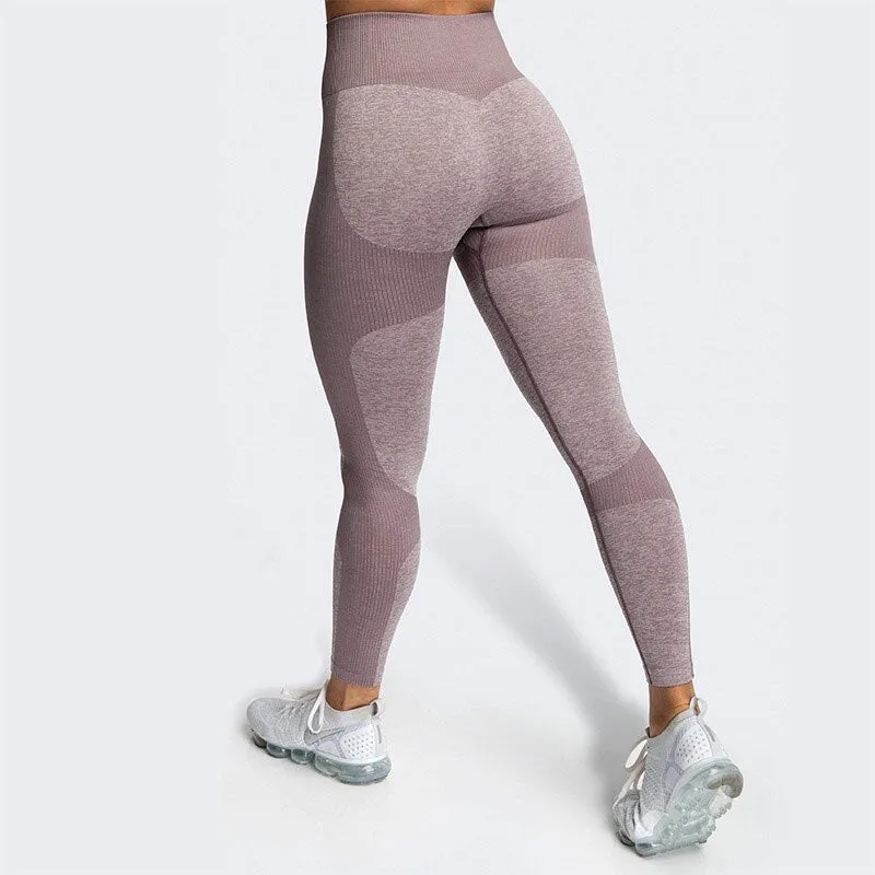 KittenAlarm - Mojoyce Seamless Push Up Leggings Women Gym Clothing Fitness Yoga Pants Workout High Waist Tights Sportswear Running Training Pant