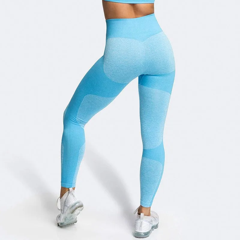 KittenAlarm - Mojoyce Seamless Push Up Leggings Women Gym Clothing Fitness Yoga Pants Workout High Waist Tights Sportswear Running Training Pant