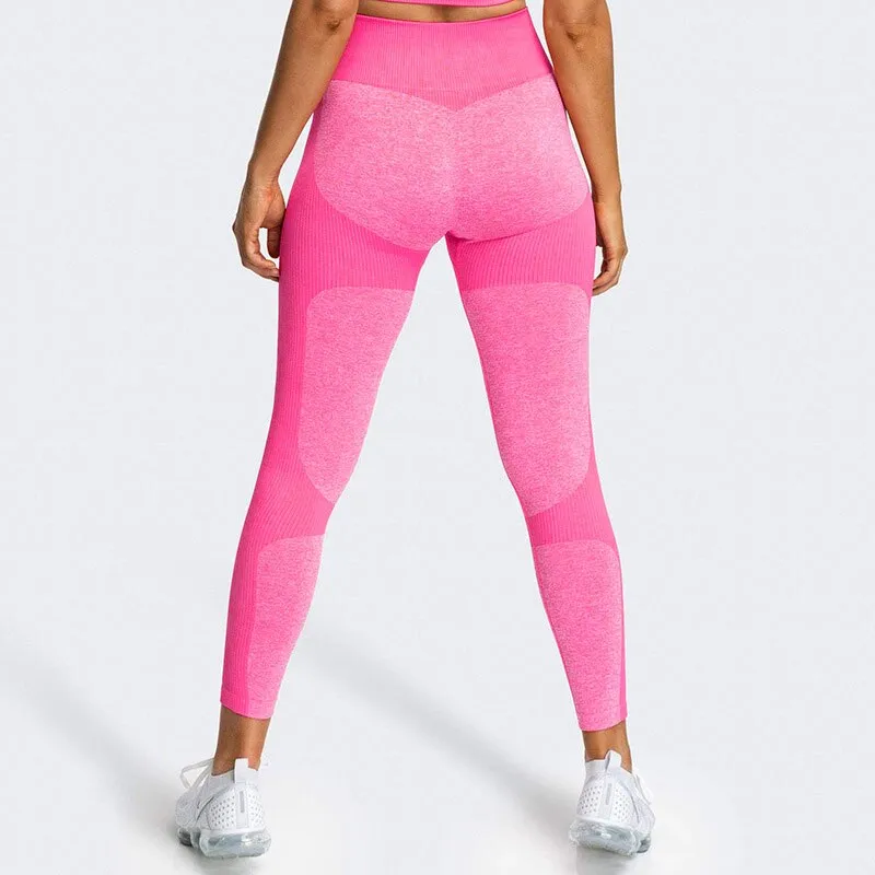 KittenAlarm - Mojoyce Seamless Push Up Leggings Women Gym Clothing Fitness Yoga Pants Workout High Waist Tights Sportswear Running Training Pant
