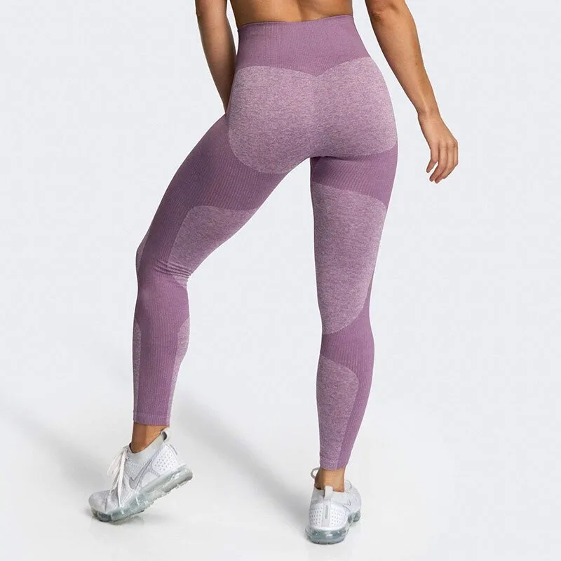 KittenAlarm - Mojoyce Seamless Push Up Leggings Women Gym Clothing Fitness Yoga Pants Workout High Waist Tights Sportswear Running Training Pant