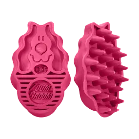 KONG ZoomGroom™ Raspberry Dog Grooming Brush