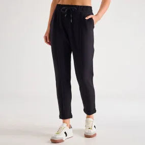 Ladies Ponte Jogger Black
