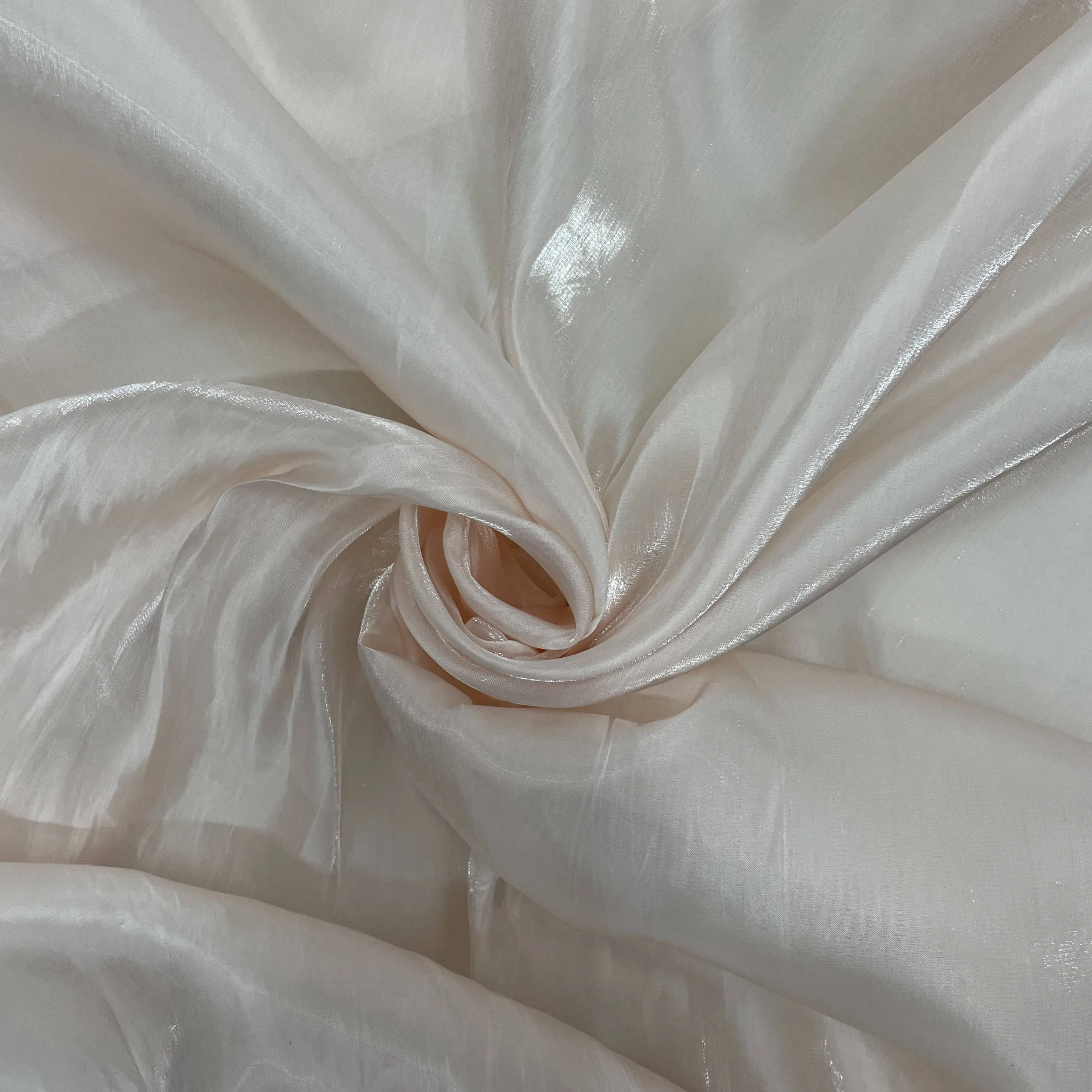 Lavender Pink Solid Zodiac Satin Fabric