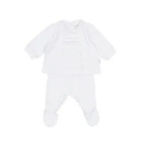 LAYETTE SET OPTICAL WHITE