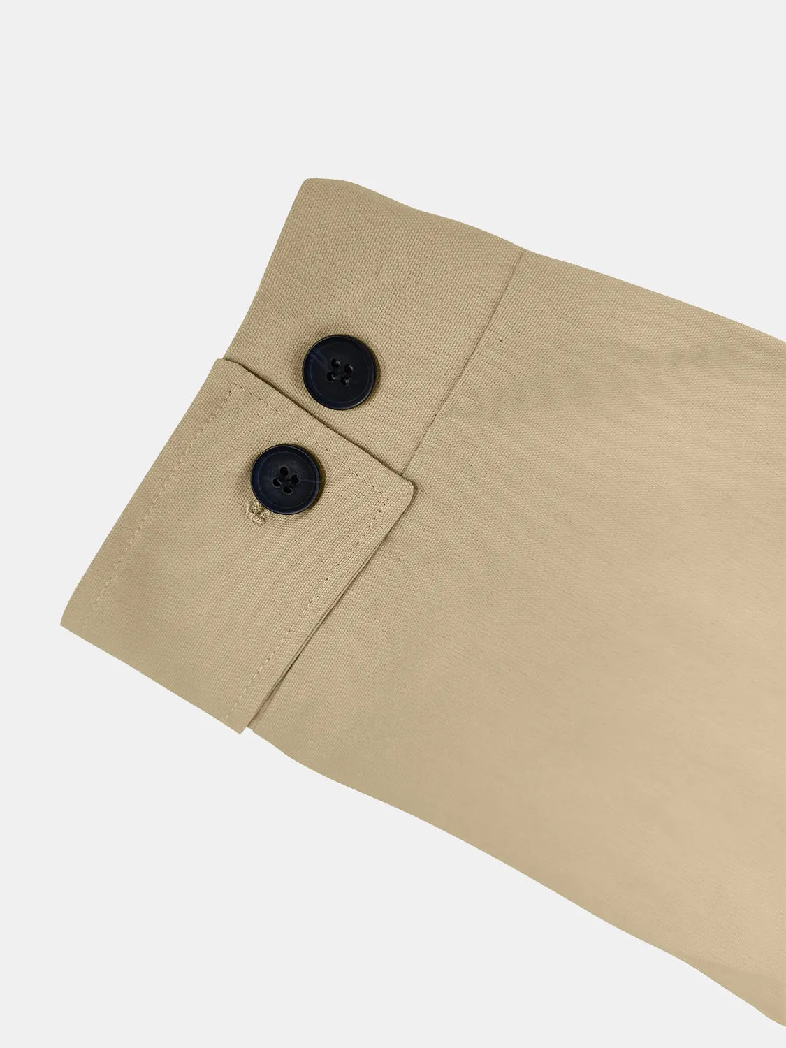Lyra Collared Neck Long Sleeve Trench Coat