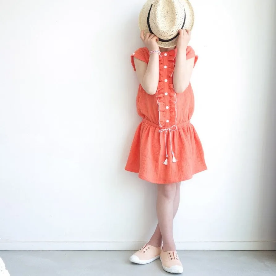 MARIEKE Jumpsuit, playsuit & dress - Girl 3/12 - Paper Sewing Pattern