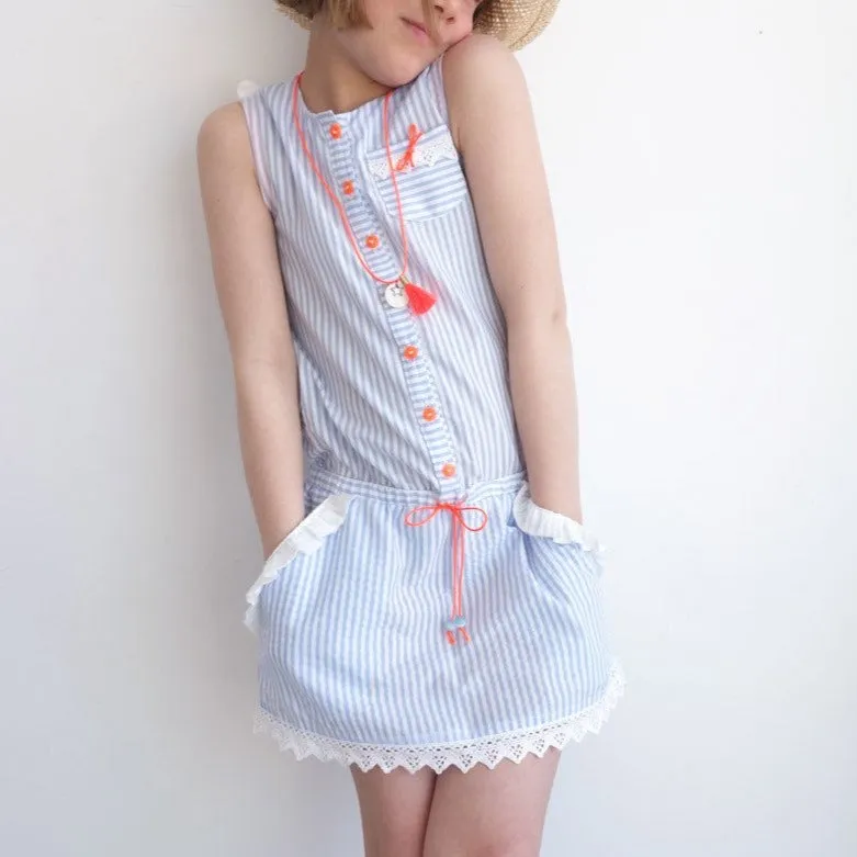 MARIEKE Jumpsuit, playsuit & dress - Girl 3/12 - Paper Sewing Pattern