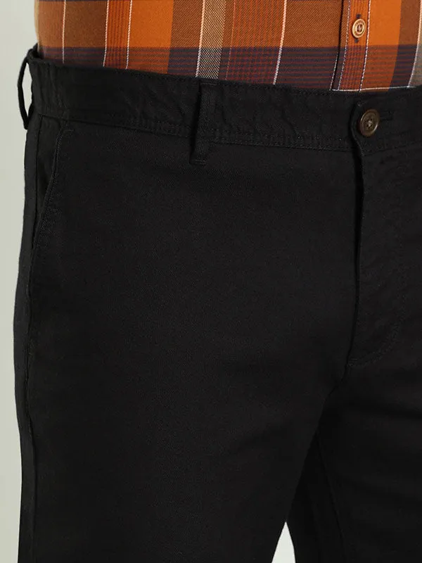 Men Kansas Fit Cotton Stretch Trouser