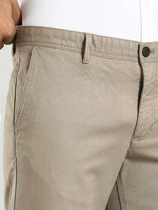Men Kansas Fit Cotton Stretch Trouser