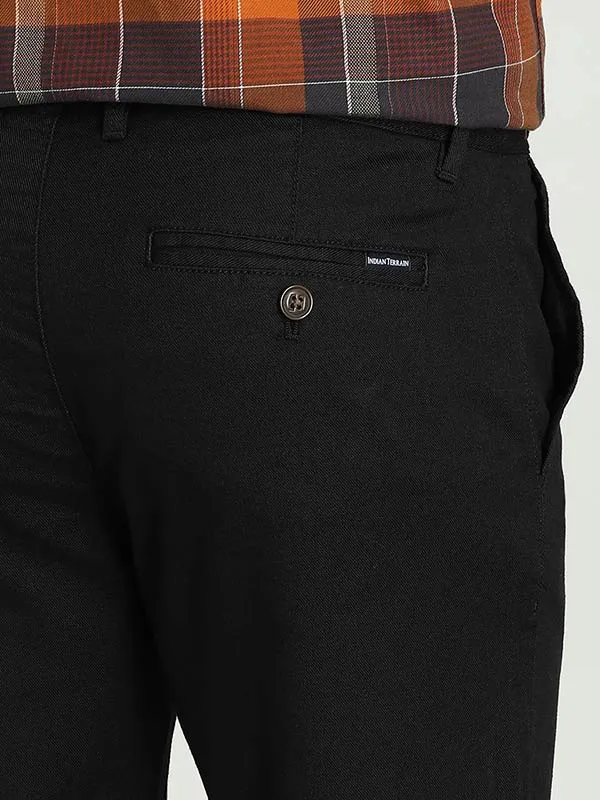 Men Kansas Fit Cotton Stretch Trouser