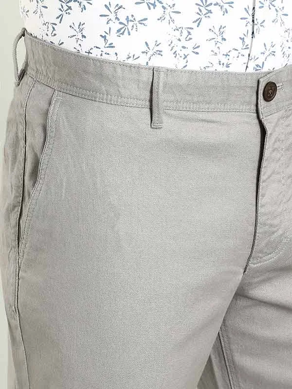 Men Kansas Fit Cotton Stretch Trouser