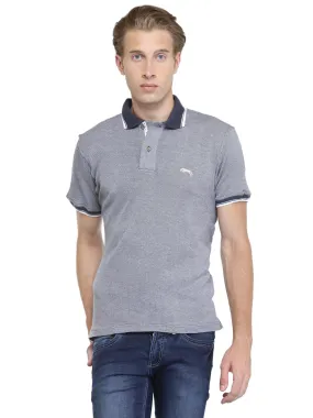 Men Solid Polo Collor T-Shirt