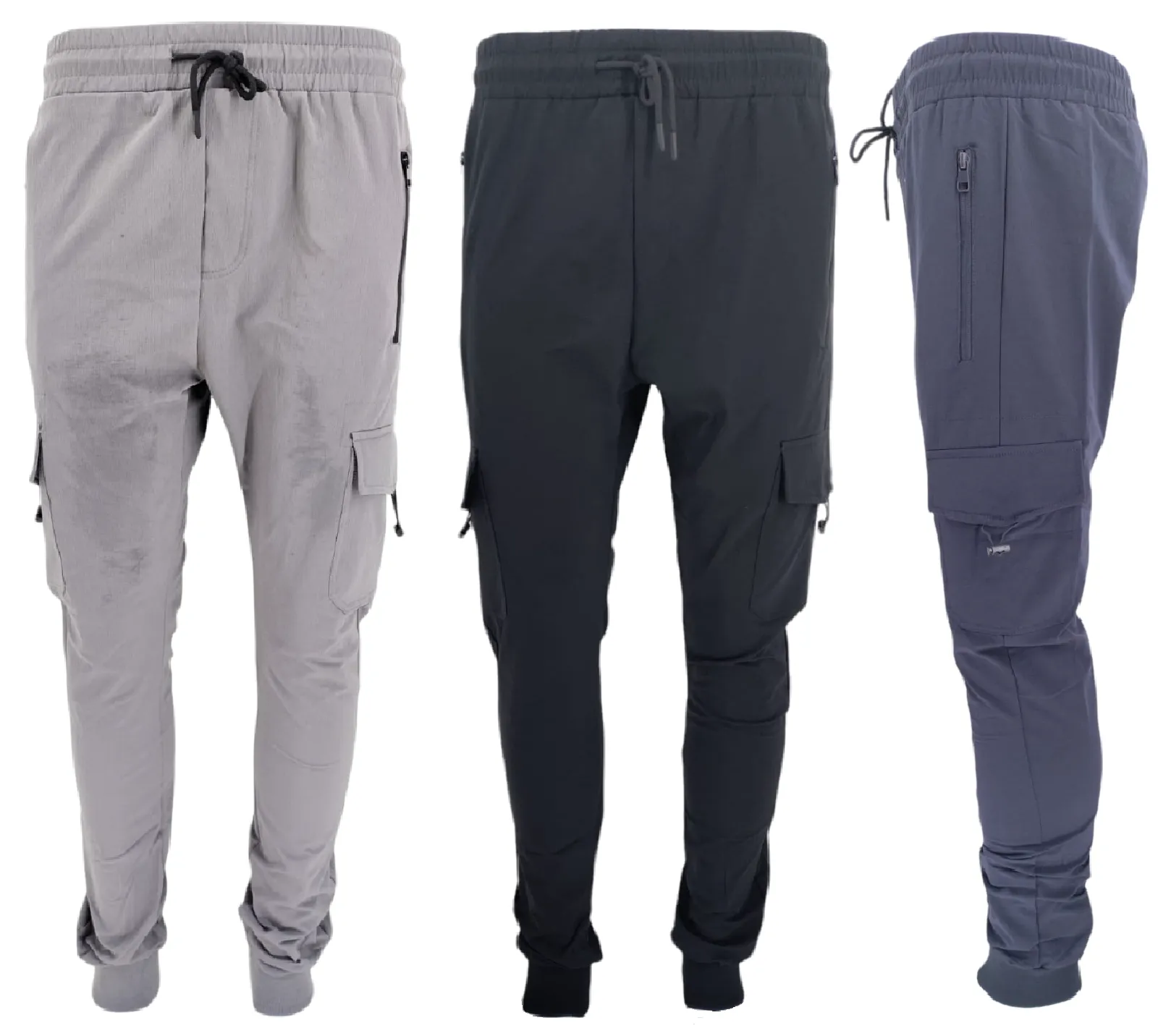 Mens Cargo Combat Trousers Men's Jogging Bottoms Elasticated Tracksuit Joggers M-3XL