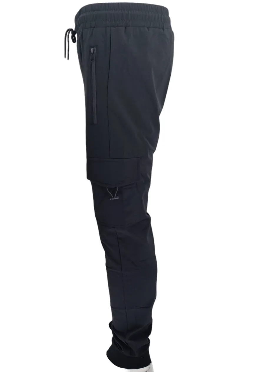 Mens Cargo Combat Trousers Men's Jogging Bottoms Elasticated Tracksuit Joggers M-3XL