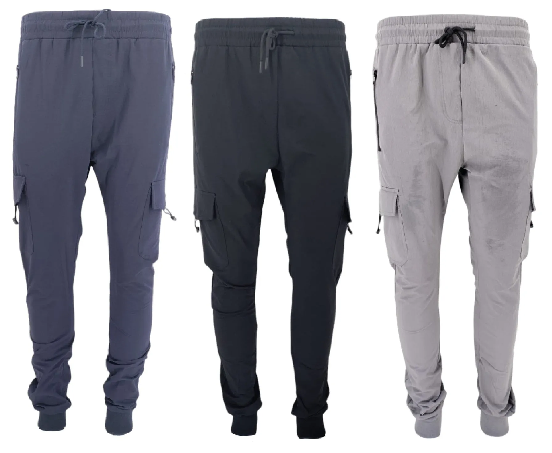 Mens Cargo Combat Trousers Men's Jogging Bottoms Elasticated Tracksuit Joggers M-3XL
