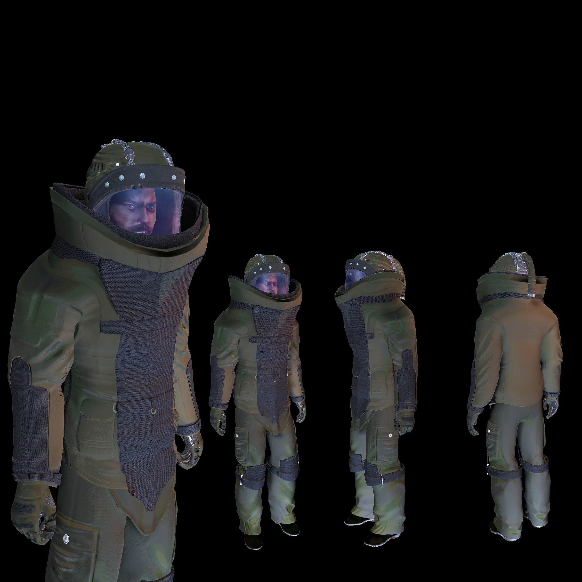 MilitarySeries Bomb Disposal Costume