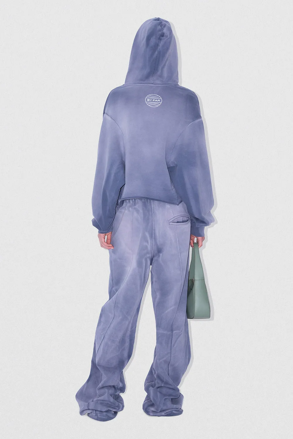 Mylo Pants Storm Blue Overdye Cotton
