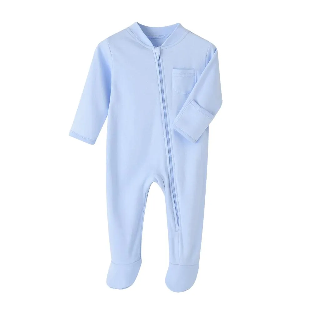 Nebworn Baby Solid Zipper Romper Baby Wholesales