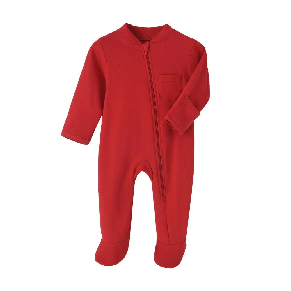 Nebworn Baby Solid Zipper Romper Baby Wholesales