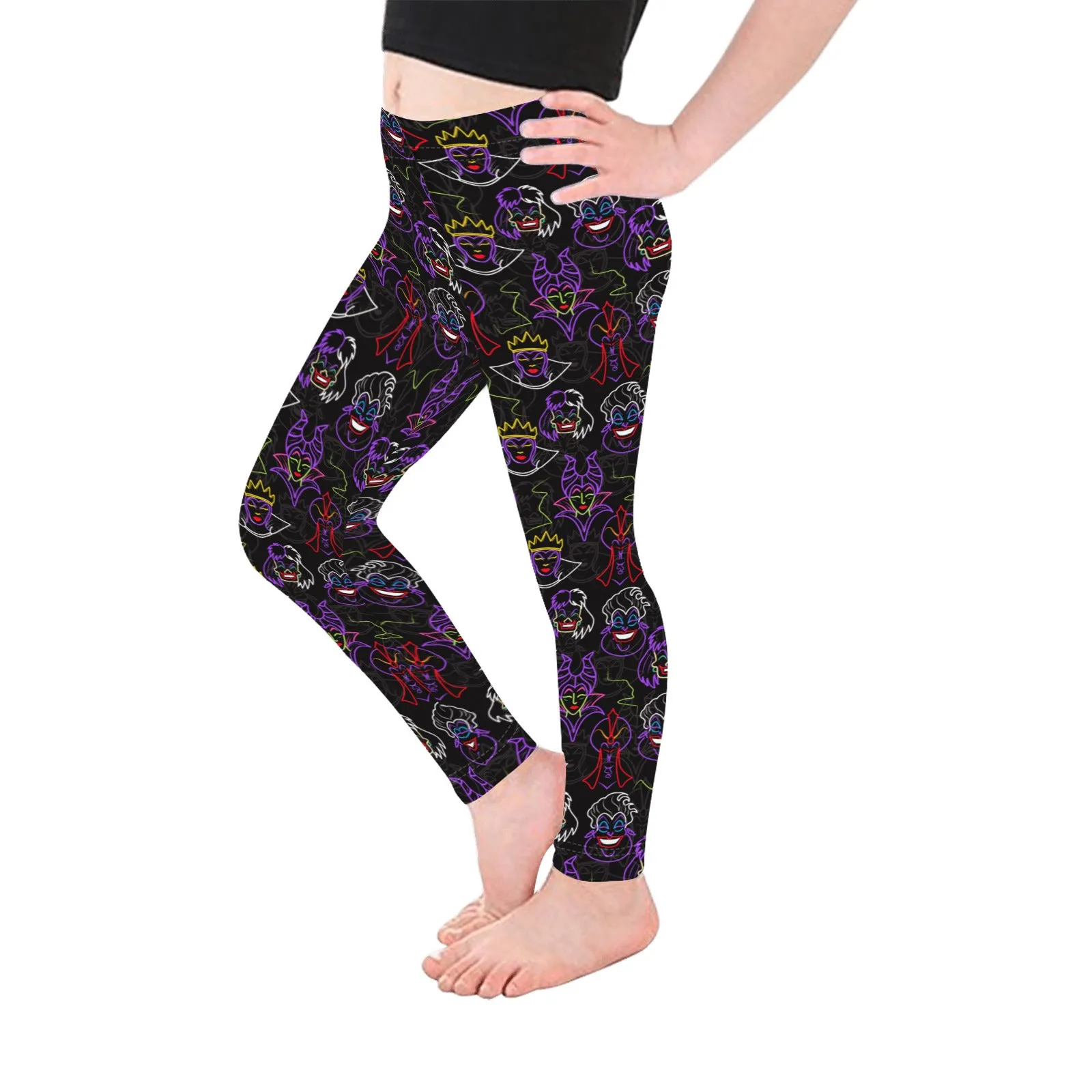 Neon Villains Kid's Leggings