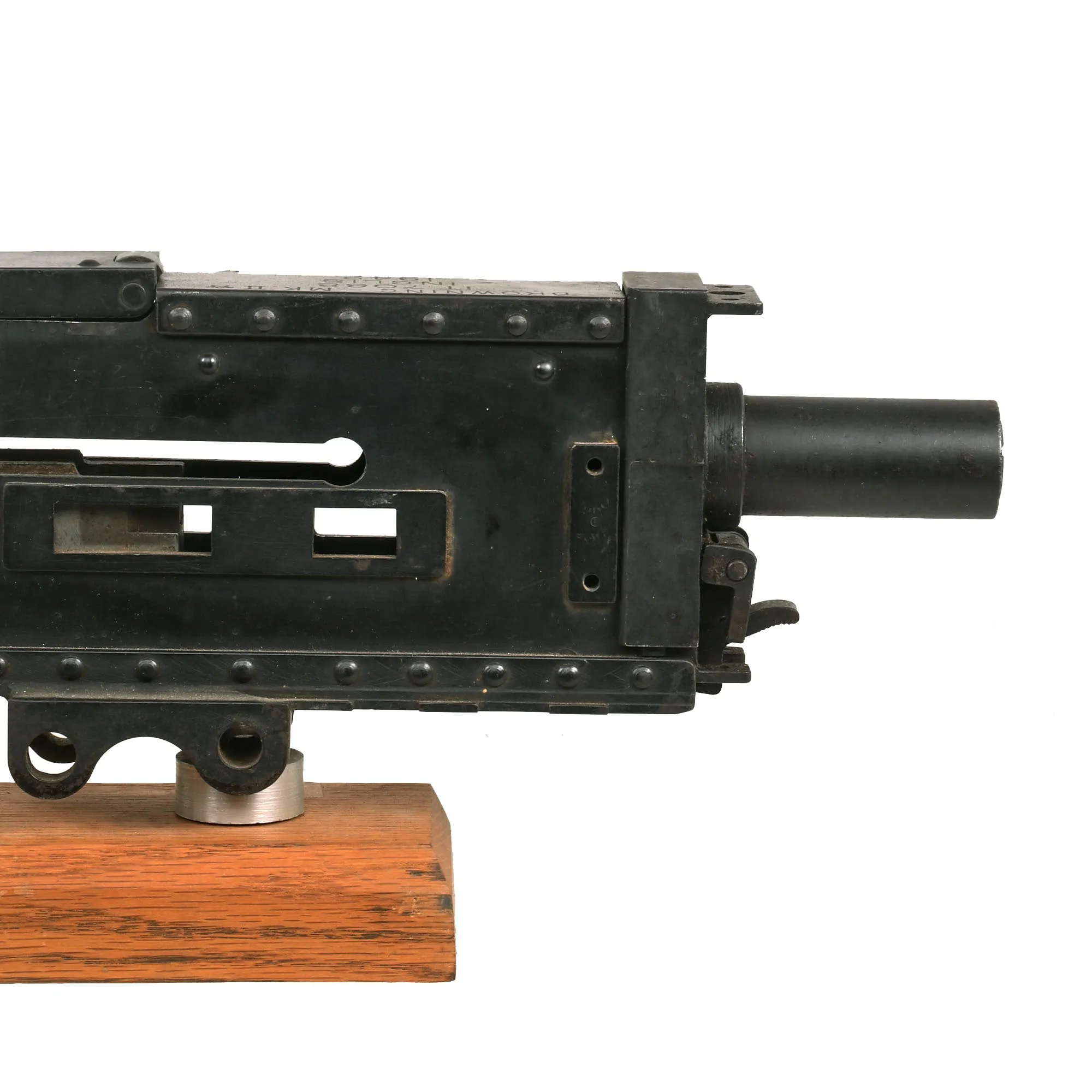 Original British WWII 1943 Dated R.A.F. Aircraft Browning .303 Mark II Display Machine Gun by John Inglis on Stand - Spitfire Supermarine, Hawker Hurricane & Avro Lancaster