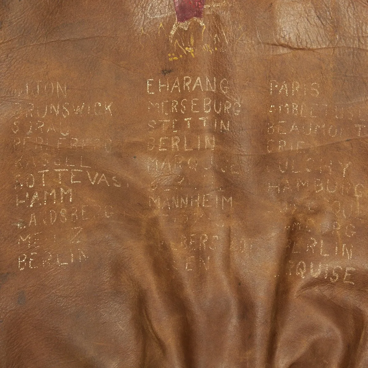 Original U.S. WWII B-17 Bomber Hells Belle Named A-2 Flight Jacket (Size 40)