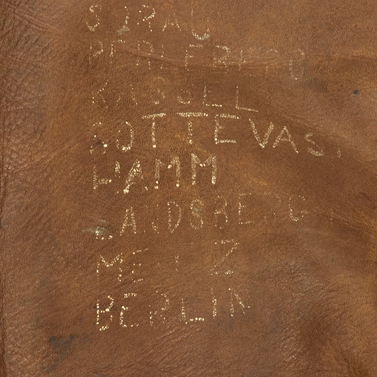Original U.S. WWII B-17 Bomber Hells Belle Named A-2 Flight Jacket (Size 40)